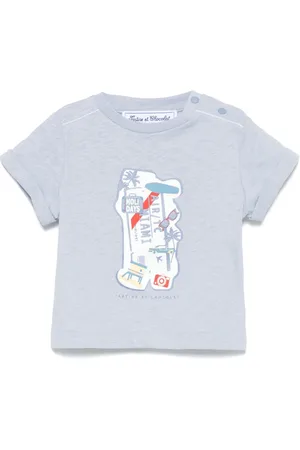 Tartine Et Chocolat T-shirt con applicazione