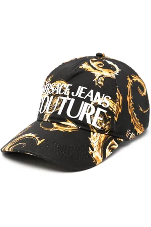 VERSACE Cappello da baseball con stampa Chrome Couture
