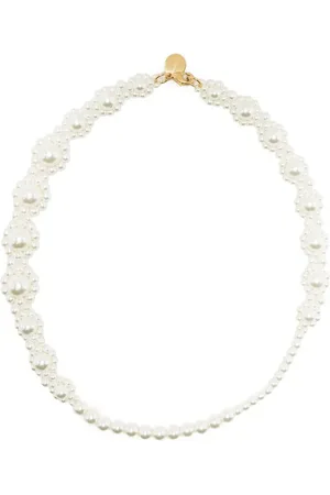Simone Rocha Collana con perle sintetiche