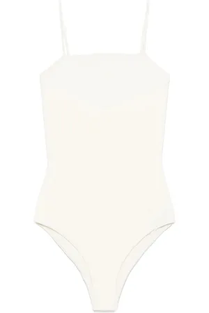 Jil Sander Costume da bagno con ricamo