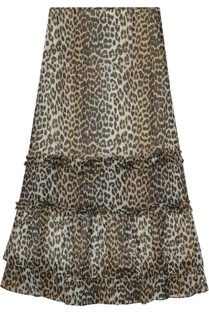Ganni Gonna leopardata