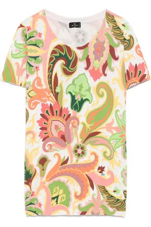Etro T-shirt con stampa paisley