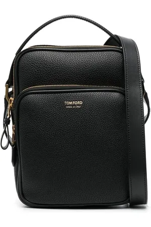 Tom Ford Borsa messenger con stampa
