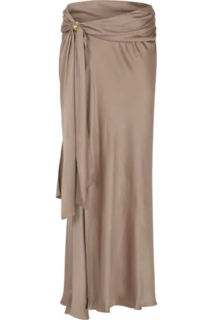 BLUMARINE Gonna lunga a portafoglio