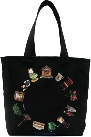 J.W.Anderson Borsa tote con applicazione