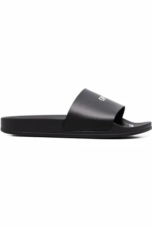 OFF-WHITE Sandali slides con stampa