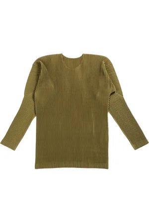 Issey Miyake Pliss??-effect T-shirt