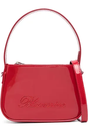 BLUMARINE Borsa tote con strass