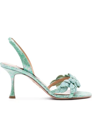 Aquazzura Sandali Glactic Flower 75mm