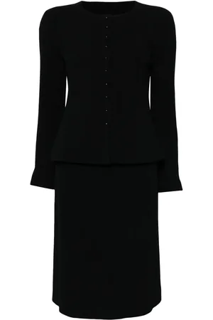 CHANEL Tailleur monopetto con gonna 2002