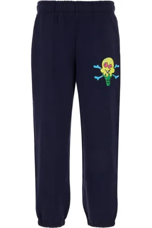 ICECREAM Pantaloni sportivi in cotone con stampa grafica