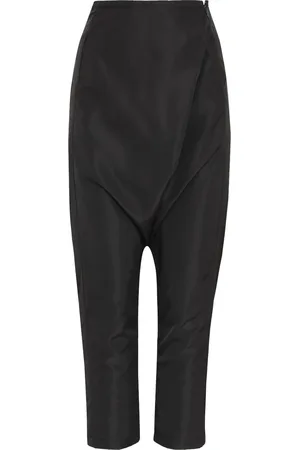 Uma Raquel Davidowicz Pantaloni crop drappeggiati