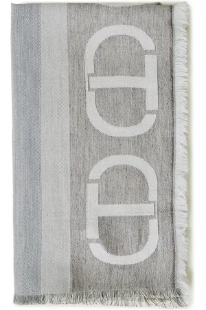 Twin-Set Sciarpa con motivo jacquard