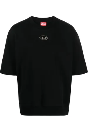 Diesel T-shirt Oval D con placca logo