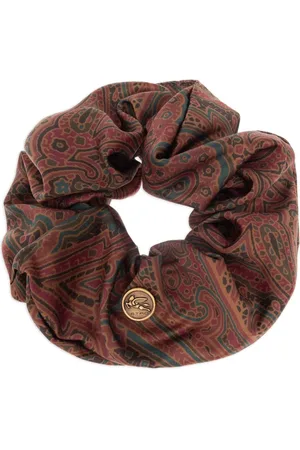 Etro Elastico per capelli con stampa paisley