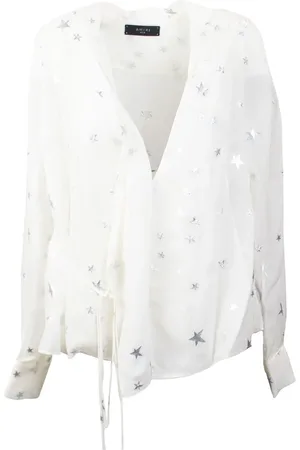 AMIRI Blusa a portafoglio con stampa