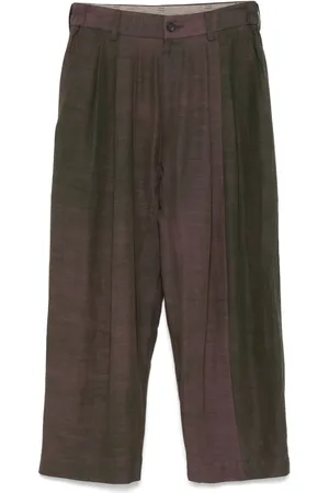 ZIGGY CHEN Pantaloni plissé