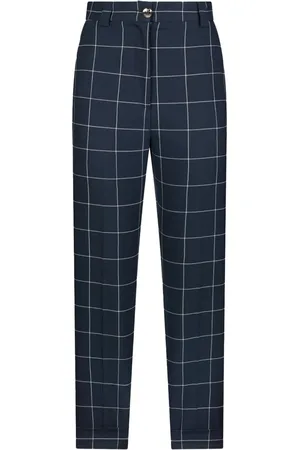Liu Jo Blue check trousers
