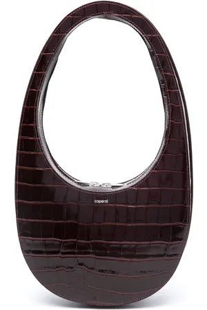 COPERNI Borsa a spalla Croco Swipe