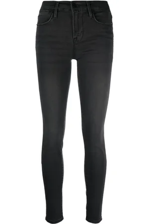 Frame Jeans skinny a vita alta