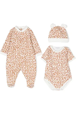 Golden Goose Set da 3 neonato con stampa