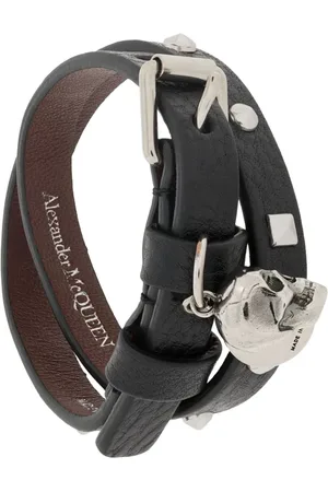 Alexander McQueen Bracciale a doppio giro