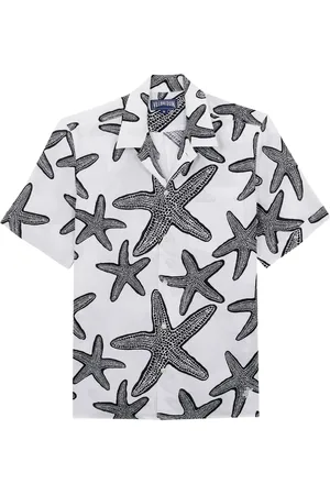 Vilebrequin Camicia bowling in lino