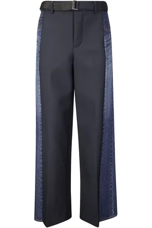 SACAI Pantaloni a inserti
