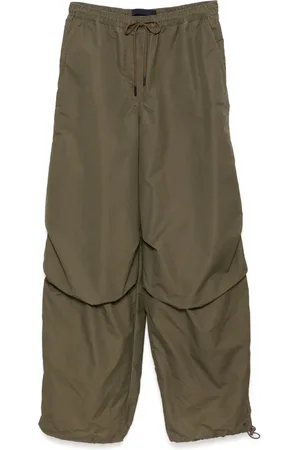 JUUN.J Pantaloni a gamba ampia con coulisse