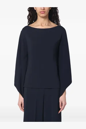 ERIKA CAVALLINI Blusa con scollo a barca