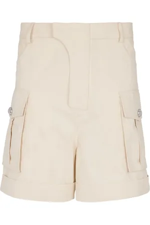 Balmain Cargo corti in cotone