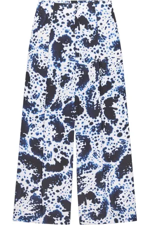 DRIES VAN NOTEN Pantaloni a gamba ampia