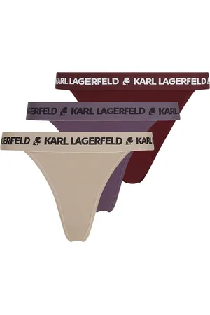 Karl Lagerfeld Perizoma in cotone elasticizzato (3 pezzi)