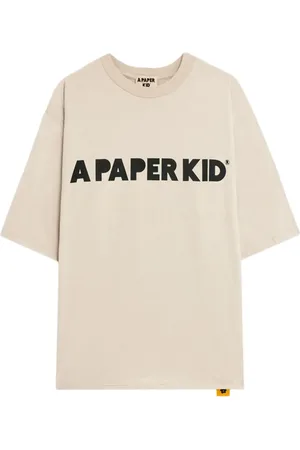A PAPER KID T-shirt con stampa