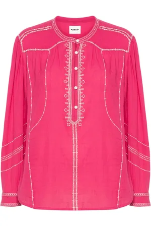 Marant Etoile Blusa con ricamo Pelson