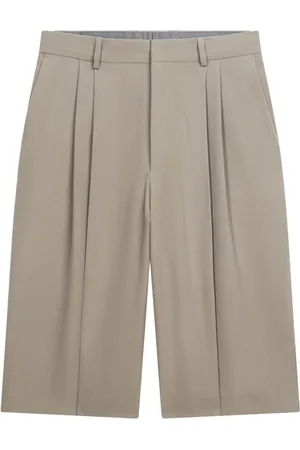 DRIES VAN NOTEN Shorts sartoriali in lana
