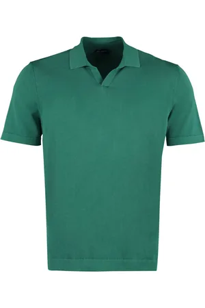 DRUMOHR Polo in cotone con ricamo logo