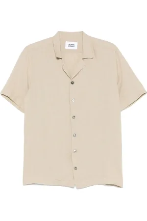 ALPHA STUDIO Camicia in lino