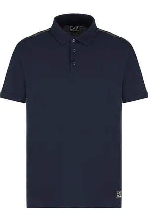 EA7 Polo con applicazione logo