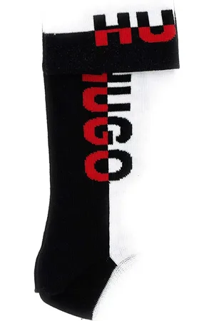 HUGO BOSS Calzini con logo a intarsio (2 pezzi)