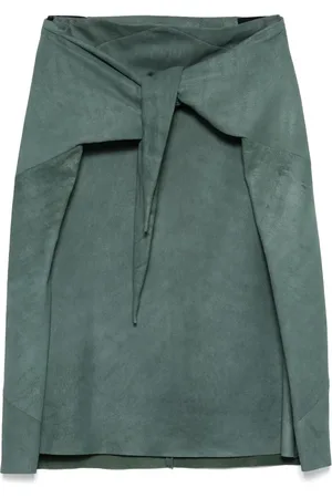 Rick Owens Gonna midi in pelle
