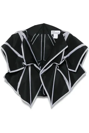 Issey Miyake Giacca con effetto jacquard No.5