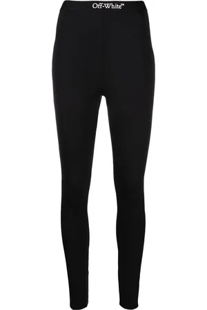 OFF-WHITE Leggings con banda logo