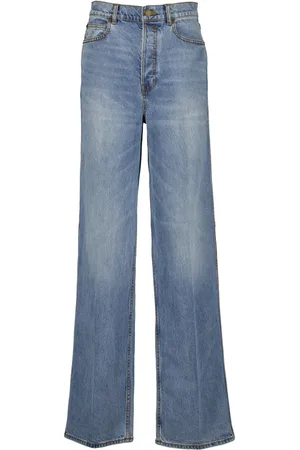 ZIMMERMANN Jeans a gamba ampia
