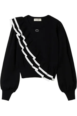 Twin-Set Maglione con doppia balza