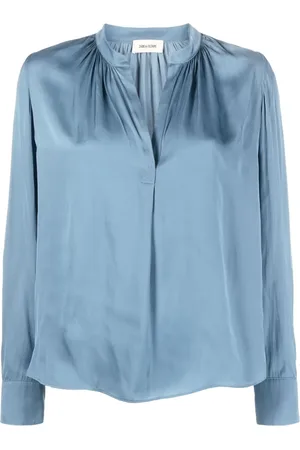 Zadig & Voltaire Blusa Tink con colletto a cinturino
