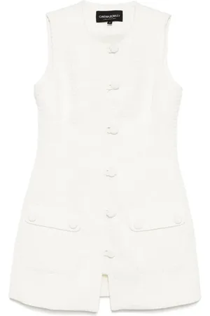 Cynthia Rowley Abito Paige con effetto jacquard