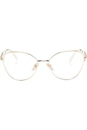 Prada Occhiali cat-eye con logo