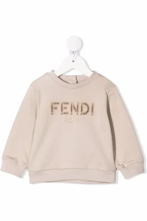 Fendi Felpa con ricamo