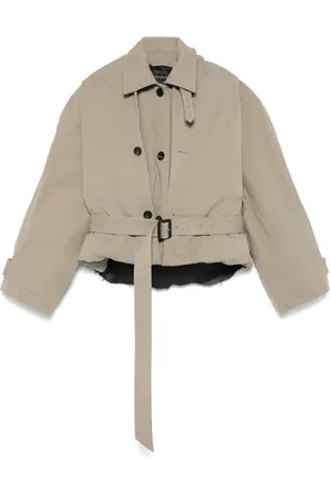 Balenciaga Trench con cappuccio